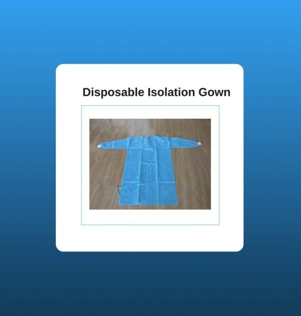 Disposable Isolation Gown (2)
