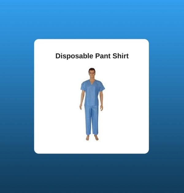disposable pant shirt