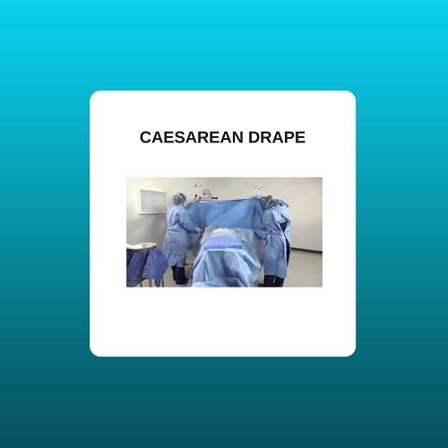 Caesarean drape