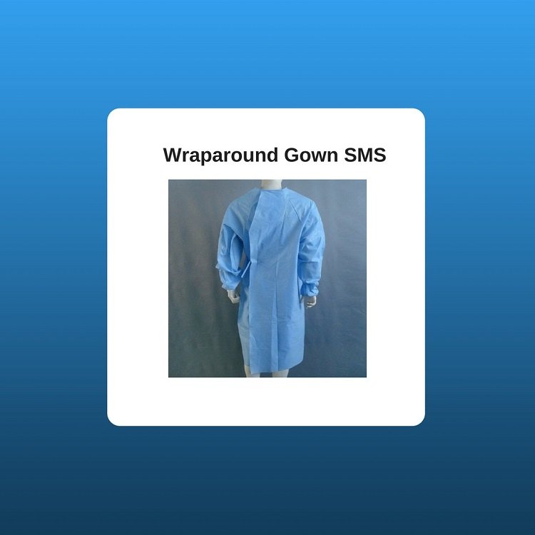 Disposable Wraparound Gown SMS