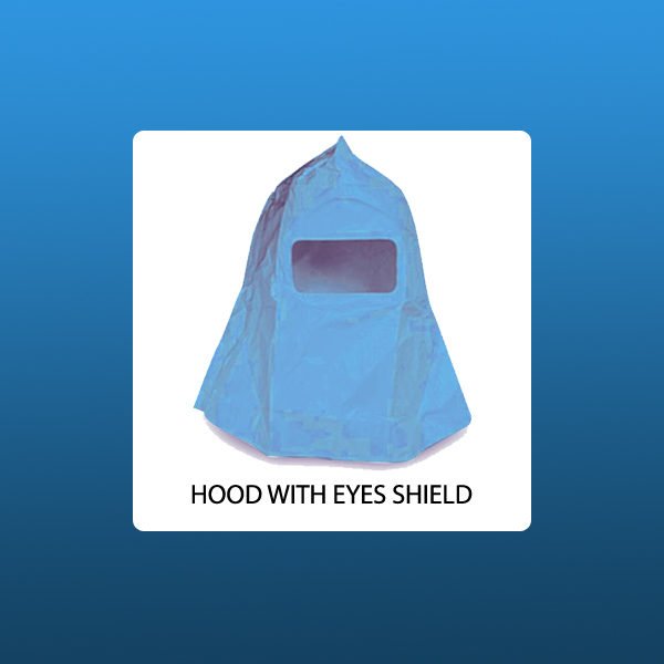 hood with eyes shield